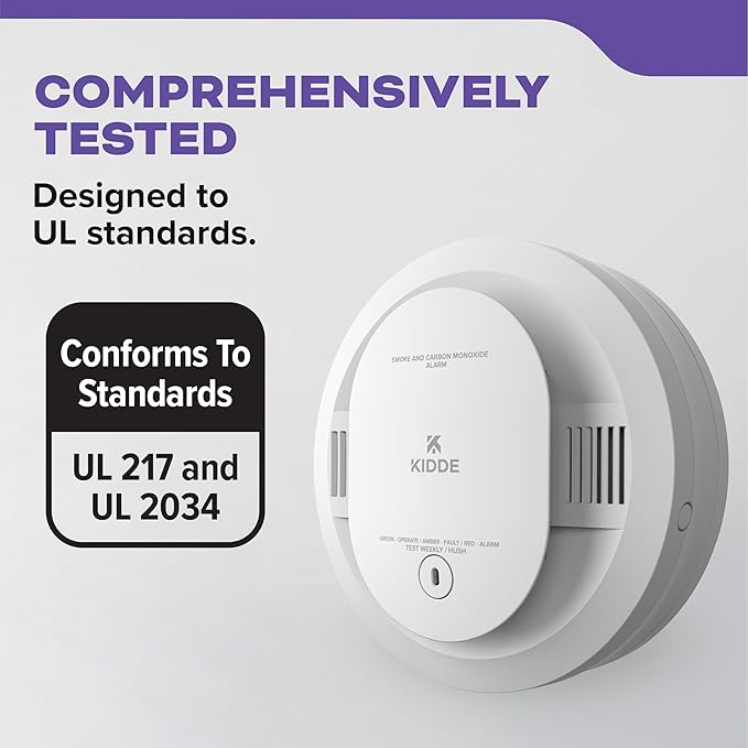 Kidde Smoke and Carbon Monoxide Detector, AA Battery Powered - Image 5