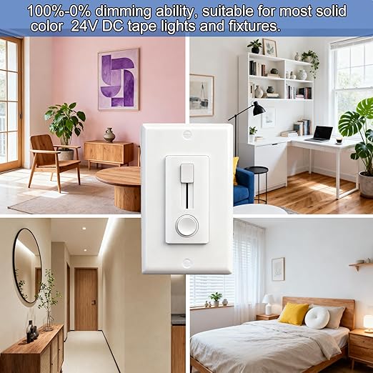 Dimmer Switch and LED Driver Single Integrated Unit, 120V AC to 24V DC - Image 5