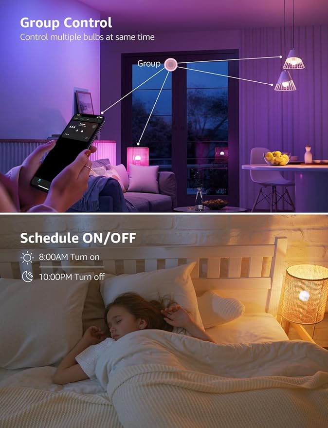 Lepro B2 AI Smart Light Bulbs - Image 7