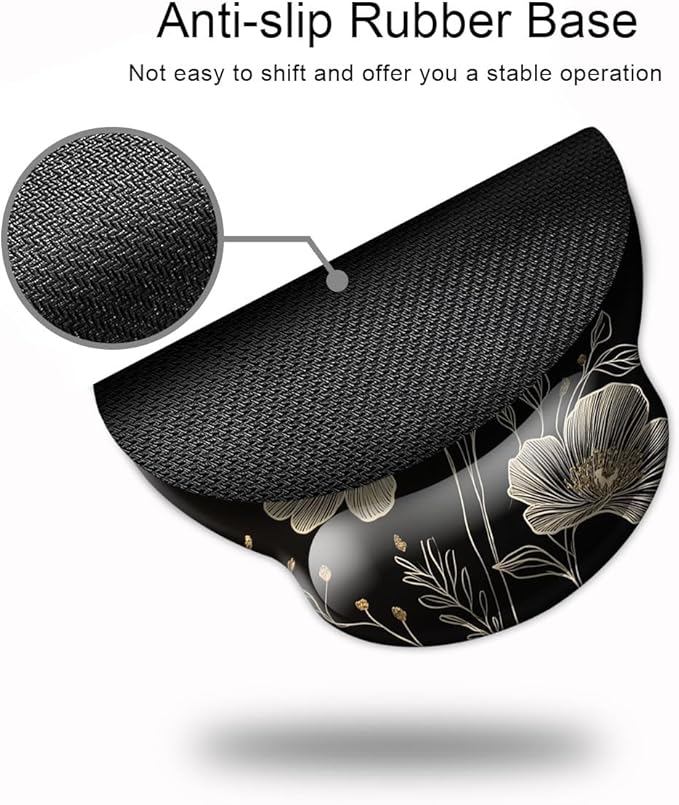Ergonomic Mouse Pad with Wrist Support, Mouse Pad with Wrist Rest, Relieve - Image 5