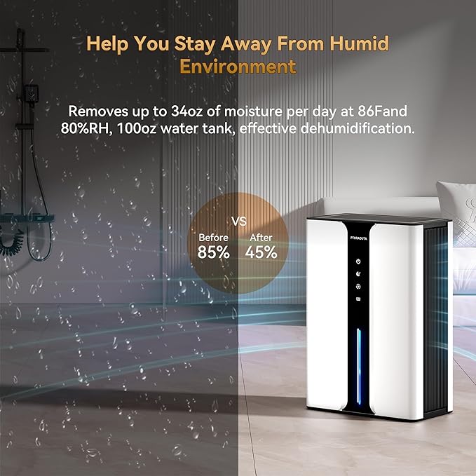 PTHRAOUTA Home Dehumidifier - Image 2