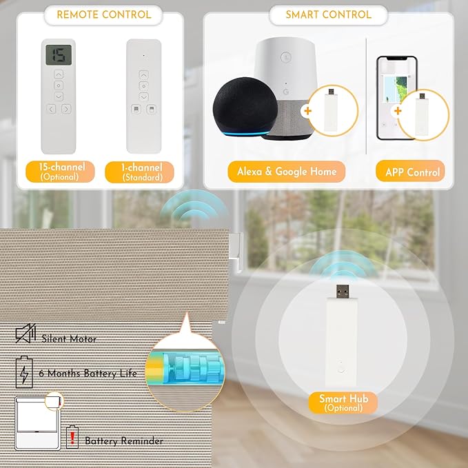 Persilux Smart Motorized Blinds - Image 3