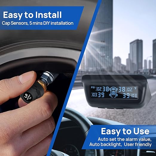 Masoll Tire Pressure Monitoring System, RV/Trailler TPMS - Image 6