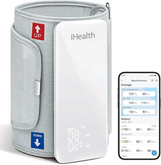iHealth Neo Wireless Blood Pressure Monitor, Upper Arm Cuff, Ultra-Thin & by iHealth
