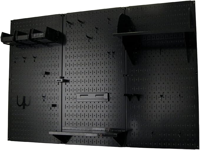 Wall Control Pegboard Organizer 4 ft. Metal Pegboard Standard Tool Storage Kit - Image 2