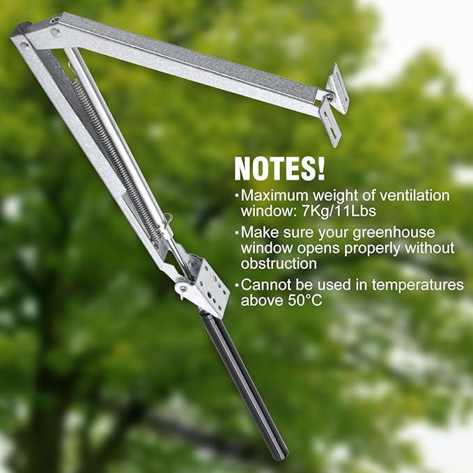 CHANGE MOORE Auto Vent Opener 2Pack Automatic Greenhouse Window Opener - Image 4