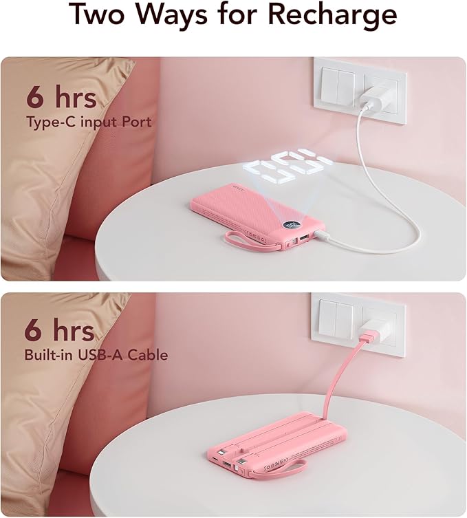 VRURC Portable Phone Charger, Travel Portable Charger - Image 7