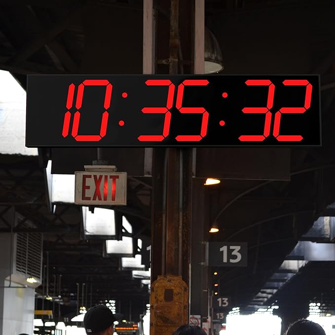 CHKOSDA Digital Wall Clock, Oversize Led Digital Clock Large Display - Image 7