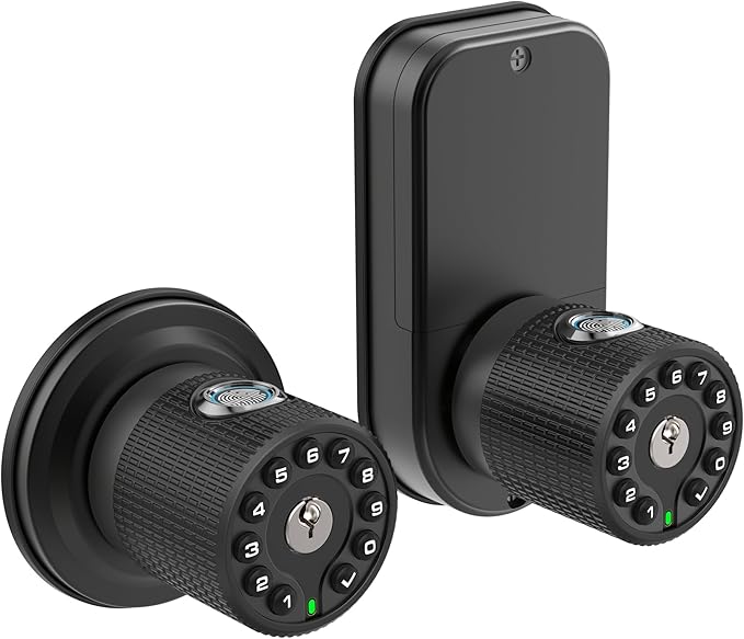 BOTHSTAR Double Sided Keyless Door Knob Lock by BOTHSTAR