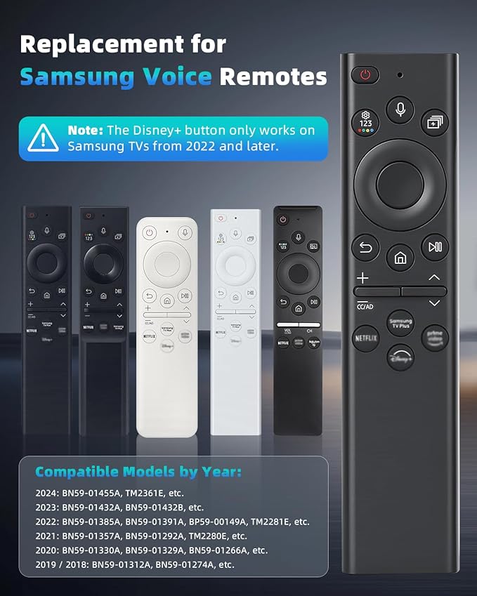 Replacement Universal Voice Remote Control, Compatible - Image 2