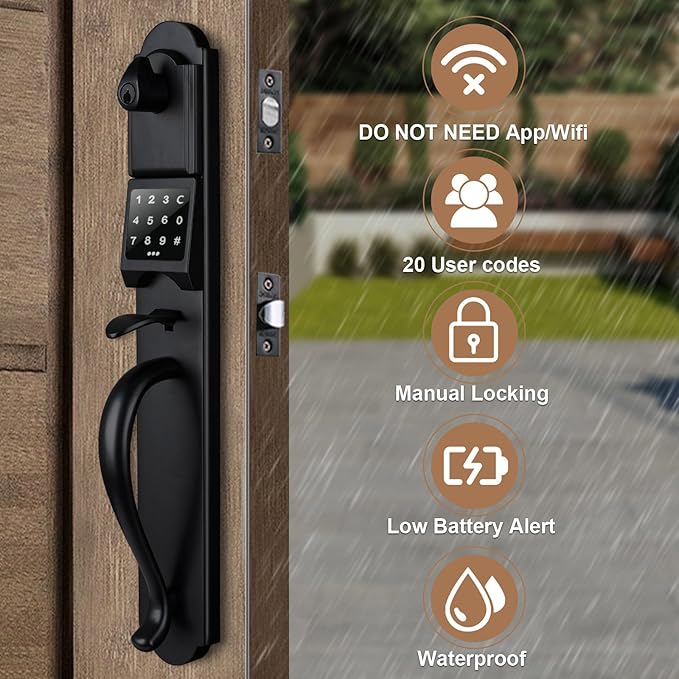 HISAFE Keyless Entry Door Lock - Image 4