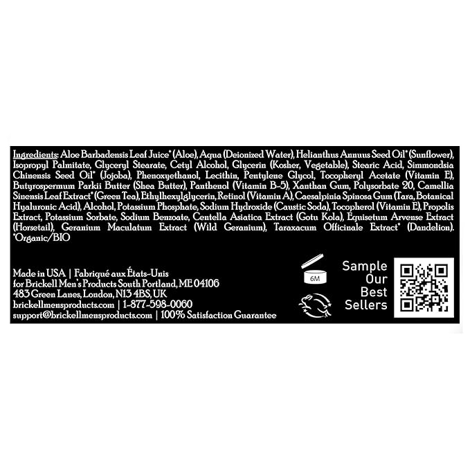Brickell Men's Retinol Face Moisturizer Cream - Image 8
