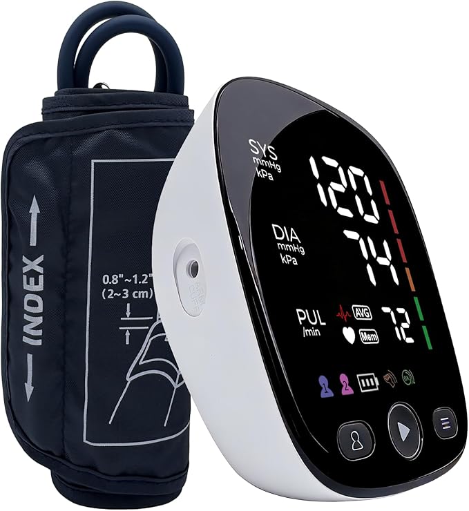 Upper Arm Electronic Blood Pressure Monitor, Blood Pressure Machine, - Image 5