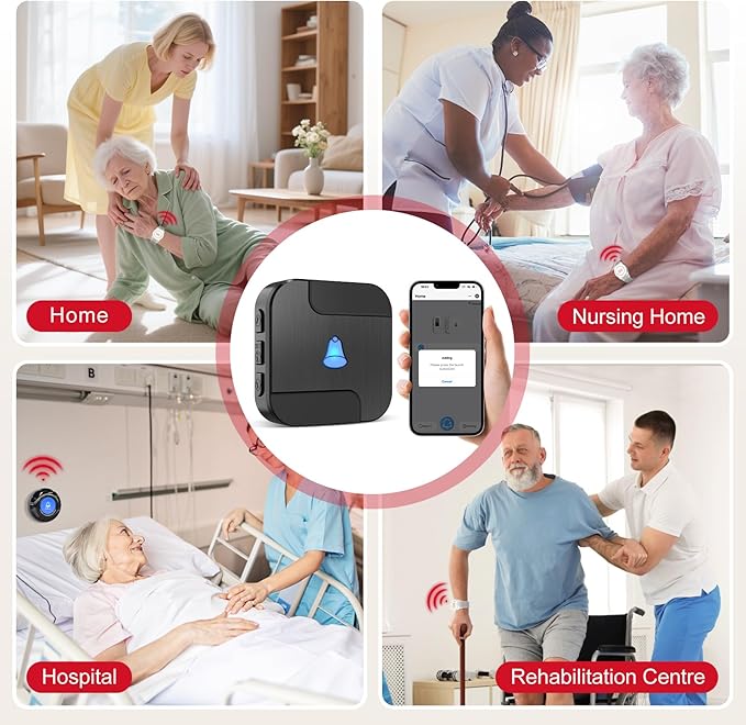 CallToU Wi-Fi Wireless Caregiver Pager Call Button - Image 8