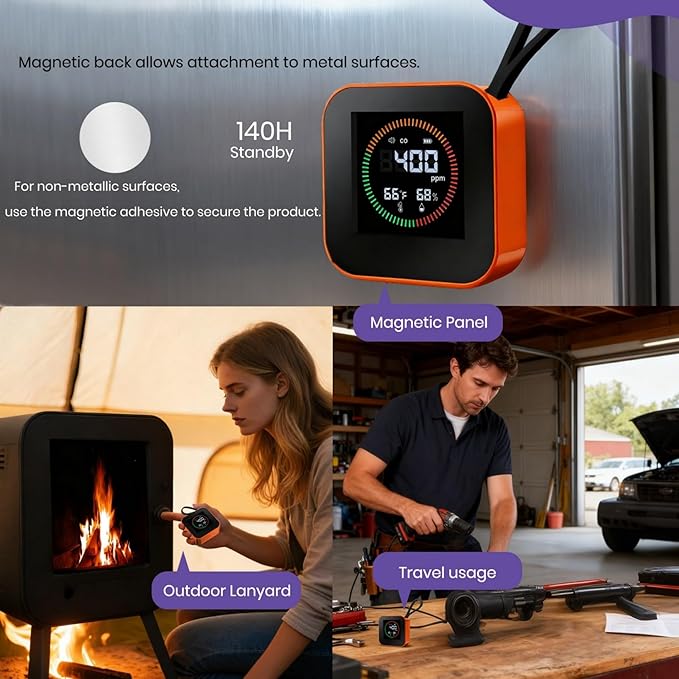 Portable Carbon Monoxide Detector - Image 5