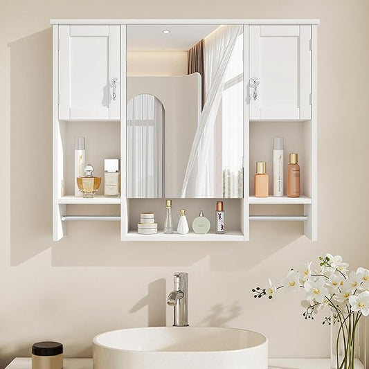 VECELO Bathroom Wall Cabinet by VECELO
