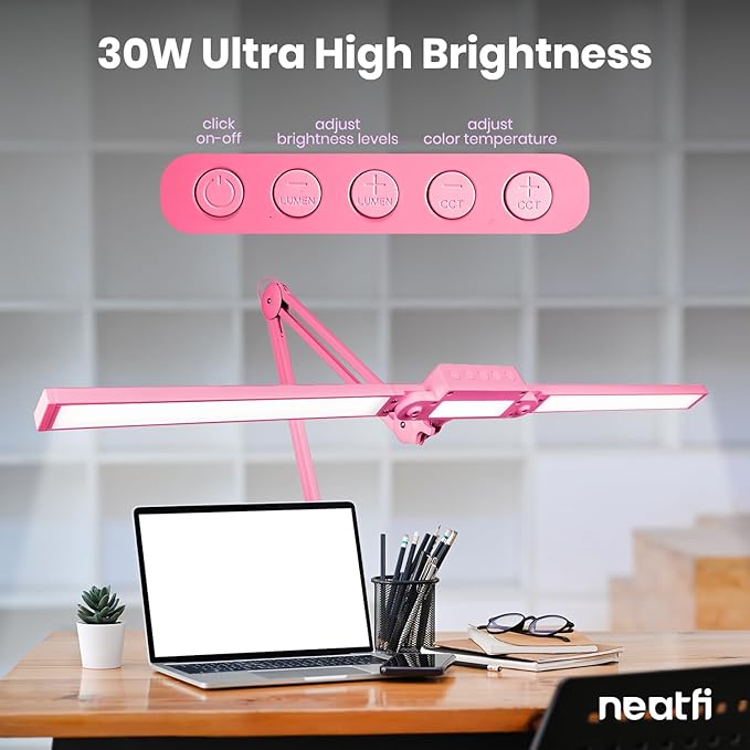 Neatfi LED Desk Lamp, Dimmable Desk Light - Image 2