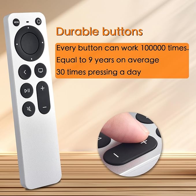 Replacement Remote Control for All Apple TVs: for Apple 4K/ Gen 1 2 3 4/ HD - Image 4