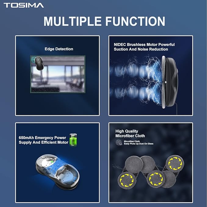 Tosima W3 Window Cleaning Robot - Image 6