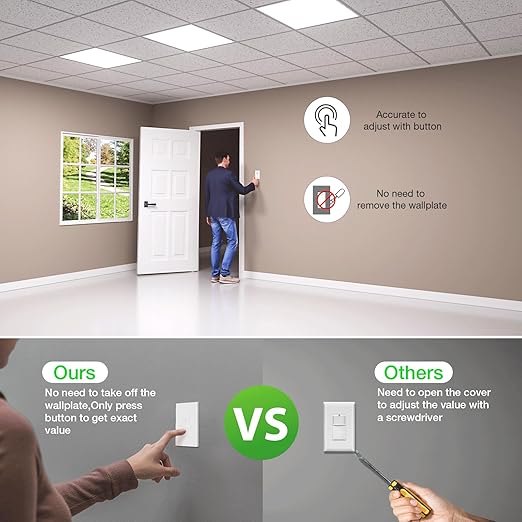 RAYZEEK Motion Sensor Light Switch, Single Pole, Ground Wire Required, OCC & - Image 3