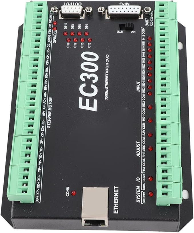 300 KHz Ethernet Motion Controller 6 Axis CNC Motion Control Board 24 VDC EC300 - Image 7