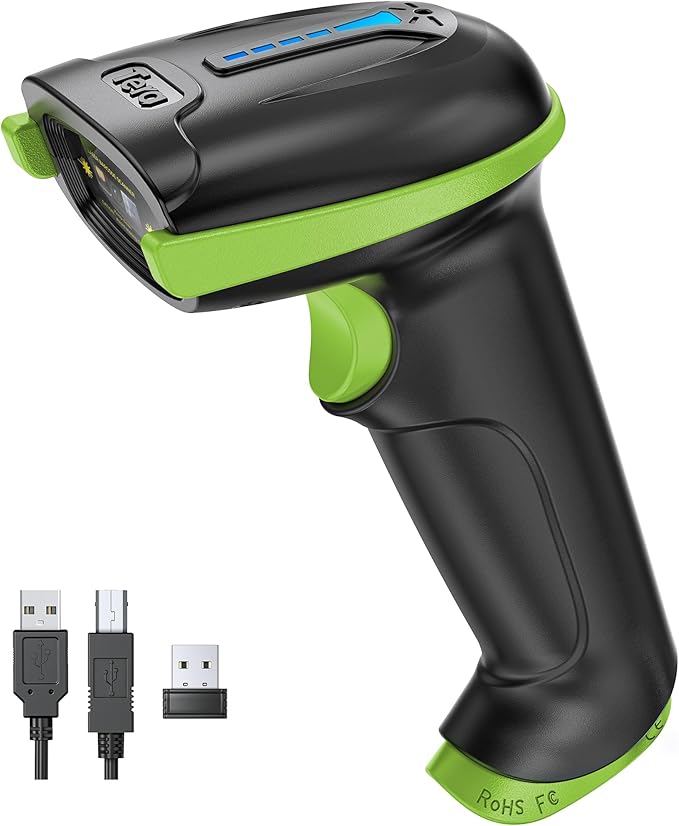 Tera Barcode Scanner Wireless Versatile 2-in-1 by Tera