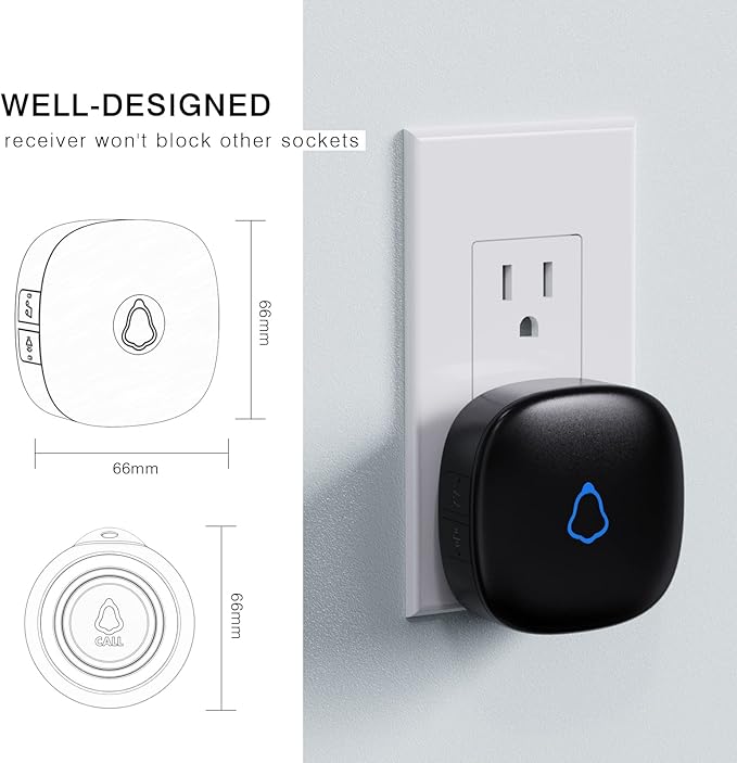 Caregiver Pager, Wireless Call Button - Image 6