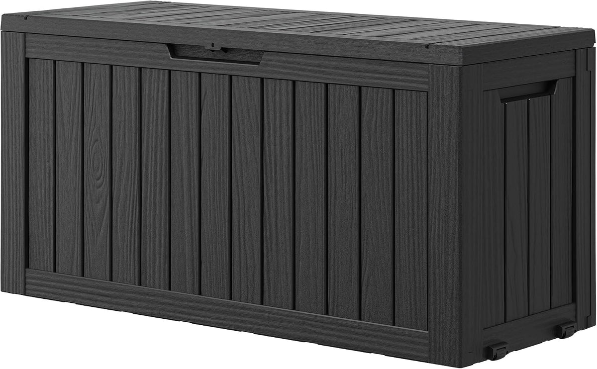 kamaboko outdoor storage box, 85 gallon deck box, main product view