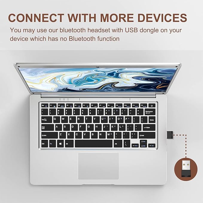 COMEXION Trucker Bluetooth Headset V5.0, Wireless Headset - Image 5