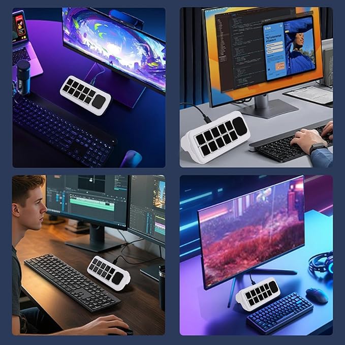 Yunseity AI Voice Control Panel, 10 LCD Mechanical Buttons - Image 5