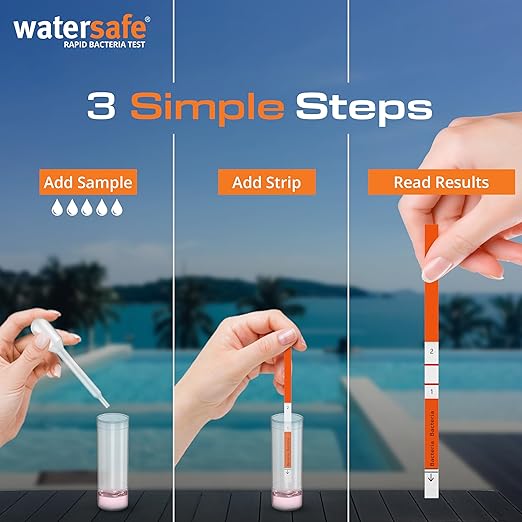 Pool and Spa Rapid Bacteria Test by Watersafe, Detects Down to 1 Bacteria/μL - Image 4
