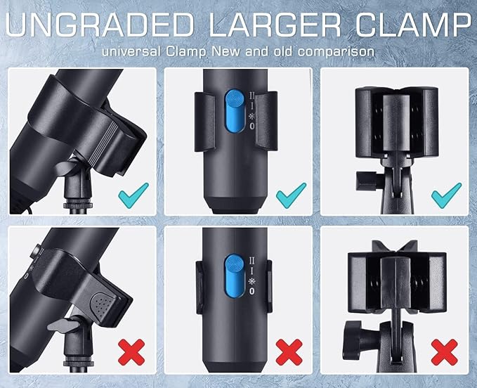 TAYUQEE Hands Free Hair Dryer Upgraded Blower Holder - Image 3