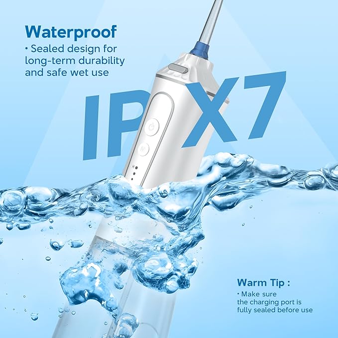 DIONIK Water Flosser Cordless for Teeth, Rechargeable & Portable Water Flosser - Image 4