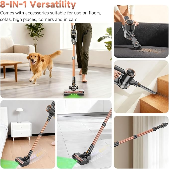 Shieal Cordless Stick Vacuum Cleaner - Image 8