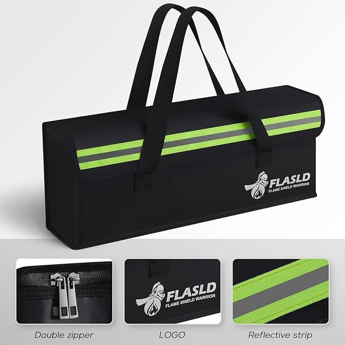 FLASLD E-Bike Battery Safe Bag Explosionproof - Image 3