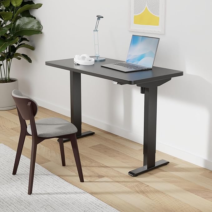 SANODESK Electric Standing Desk 48 x 24 Inches Whole-Piece Desktop Height - Image 2
