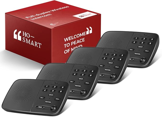 Hosmart UltraSpeak Pro Intercoms Wireless by HHOSMART
