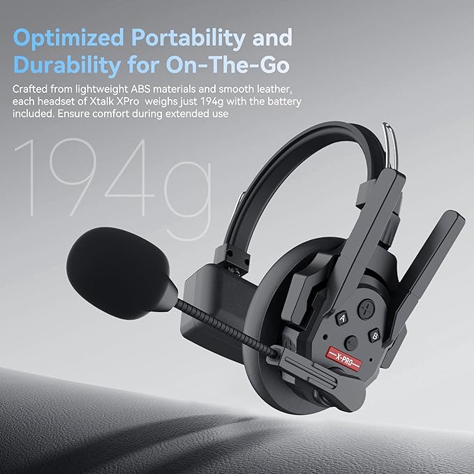 SYNCO XTalk XPro Wireless Intercom Headset - Image 9
