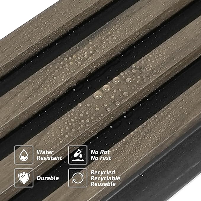 Art3d 8-Pack WPC Wood Slat Wall Panel - Image 6