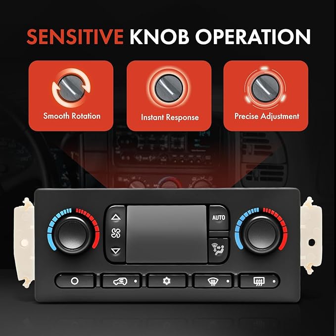 A-Premium Automatic Climate Control Module A/C & Heater Control Panel Compatible - Image 3