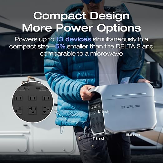 EF ECOFLOW Portable Power Station DELTA 3 Plus - Image 8