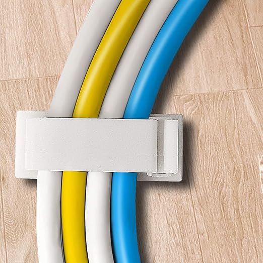 SOULWIT® 50 x Self-Adhesive Cable Management Clips - Image 6