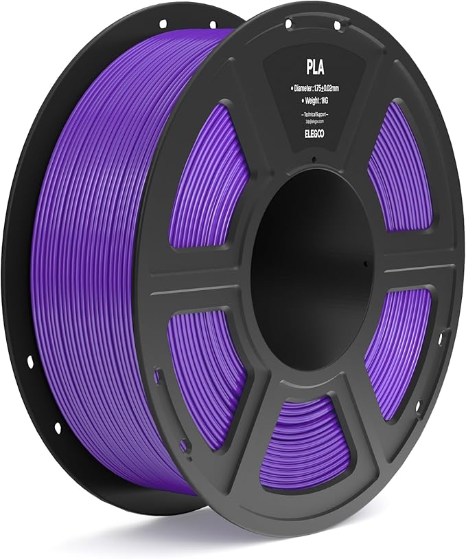 ELEGOO PLA Filament 1.75mm Purple 1KG, 3D Printer Filament Dimensional Accuracy by ELEGOO