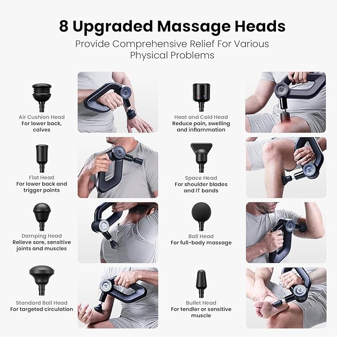 BOB AND BRAD D6 Pro Max+ Massage Gun - Image 7