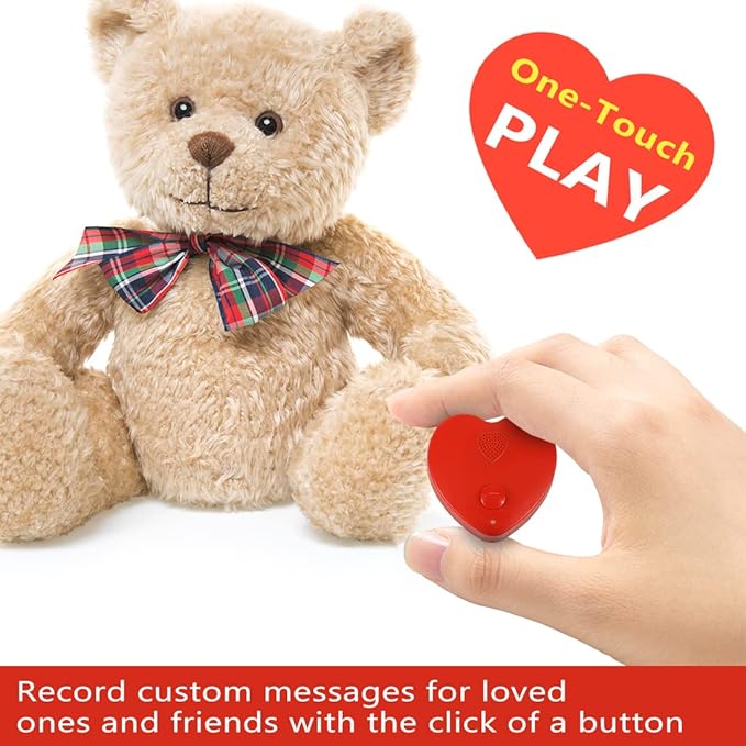 Voice Recorder for Stuffed Animal, JRGKJCP 5min Personal Voice Message - Image 4