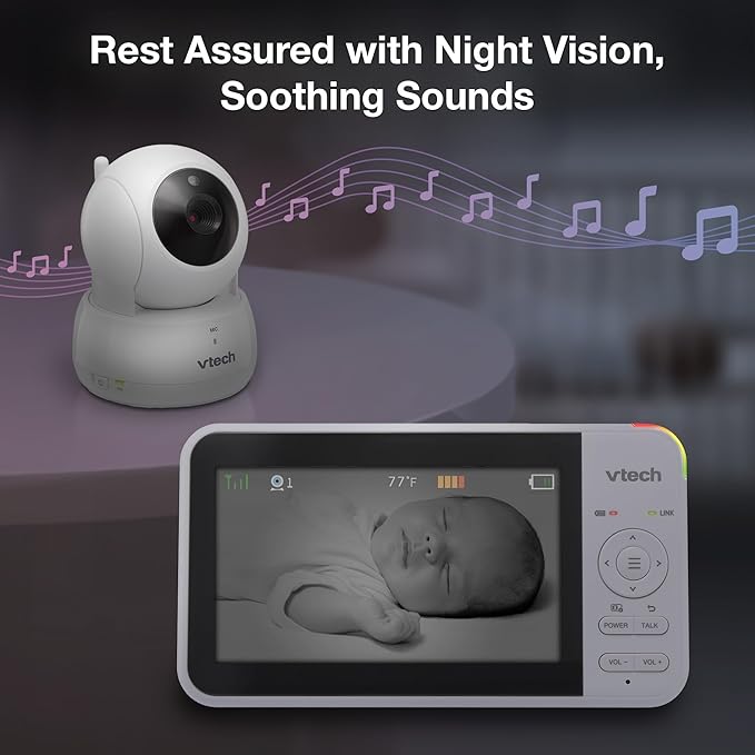 VTech VM924-2 Remote Pan-Tilt-Zoom Baby Monitor - Image 6