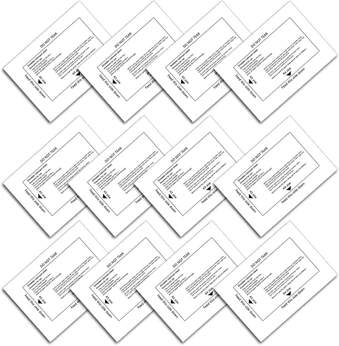 Ansoon Paper Shredder Lubricant Sheets, Paper Shredder Sharpening & Lubricating by ansoon