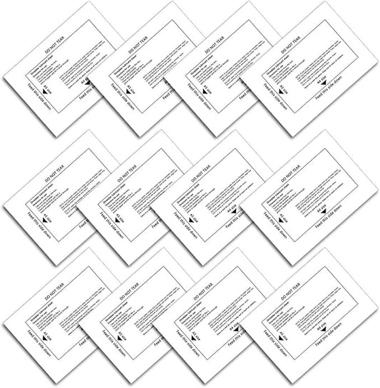 Ansoon Paper Shredder Lubricant Sheets, Paper Shredder Sharpening & Lubricating by ansoon