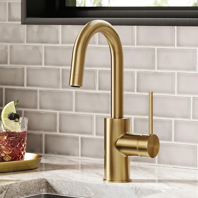 KRAUS Oletto Single Handle Kitchen Bar Faucet - Image 9
