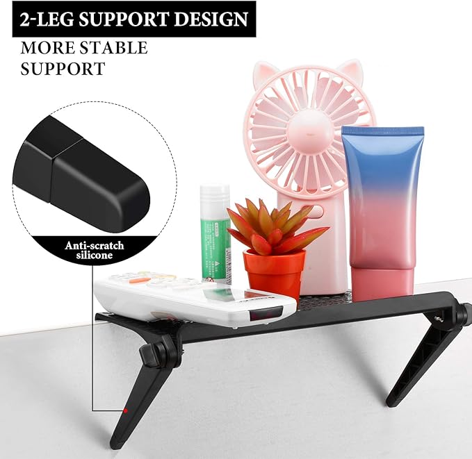 Jetec 3 Pieces Screen Top Shelf TV Top Storage Bracket 2-leg Adjustable Monitor - Image 4